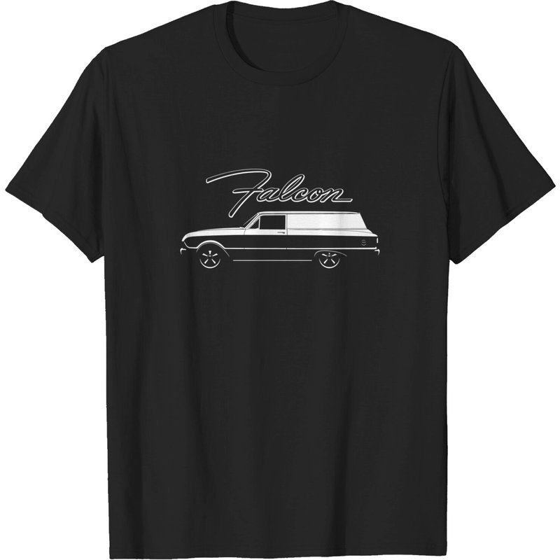 Falcon Men's T-Shirt - White 60-63 Panel Delivery — Mens T Shirts