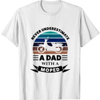 Dad with a Moped T-Shirt for Men