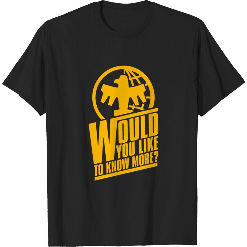 Federal Network Would You Like To Know More? T-Shirt Starship Troopers — T-shirts pour hommes