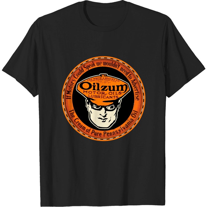 T-shirt Oilzum Lubrification Vintage Huile à Moteur pour Hommes — T-shirts pour hommes