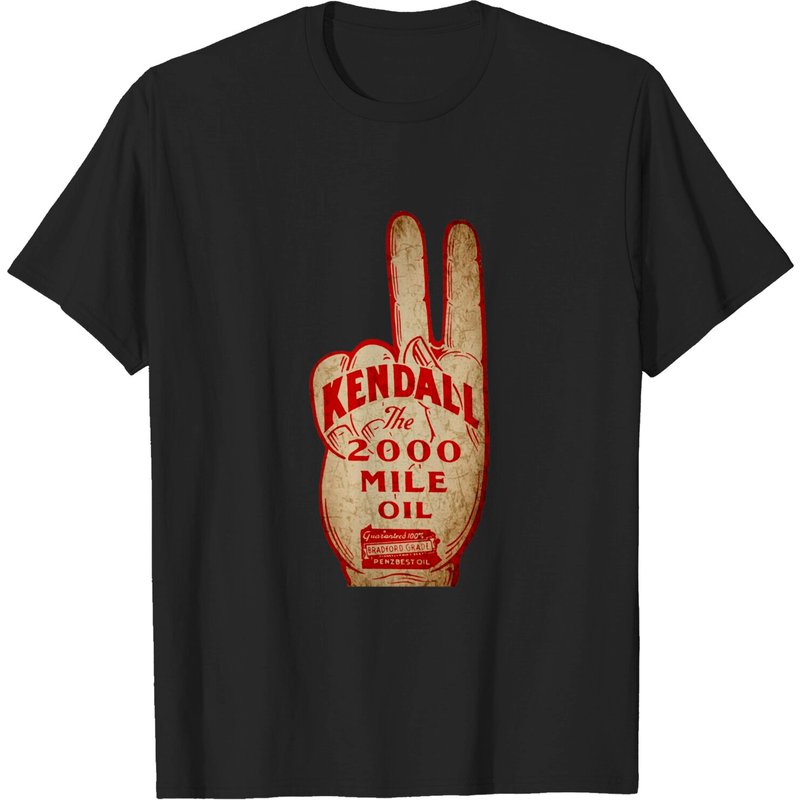 T-shirt pour hommes Kendall Vintage Motor Oil USA — T-shirts pour hommes