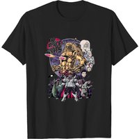 T-shirt Noir pour Hommes Space Giants