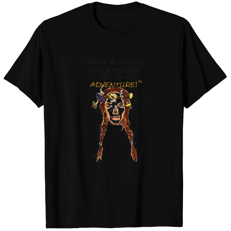 T-shirt pour hommes Anne With An E en noir — T-shirts pour hommes