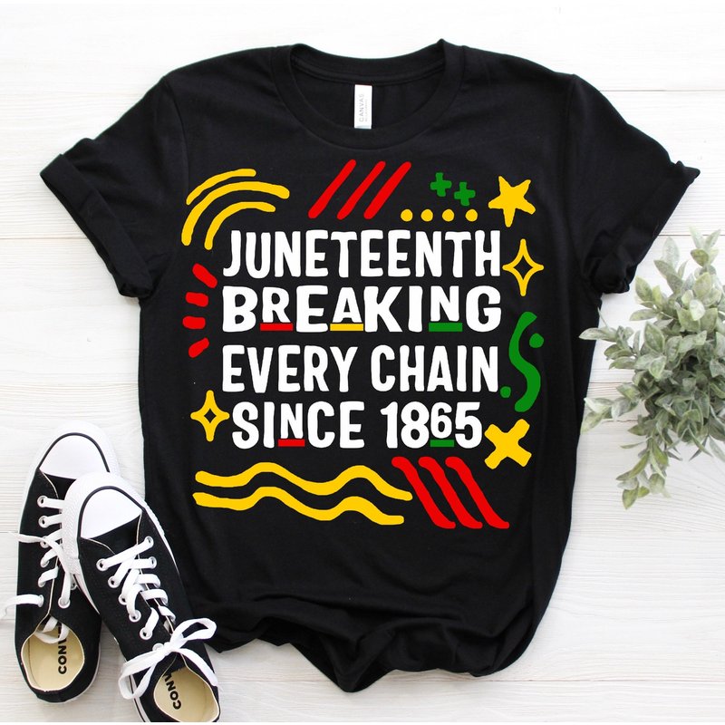 Juneteenth Breaking Every Chain Since 1865 Men's T-Shirt