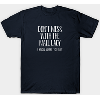 T-shirt humoristique pour postier - Je ne veux pas embêter la factrice — T-shirts pour hommes