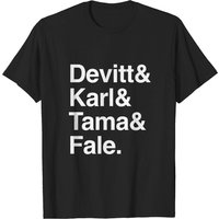 T-shirt pour hommes Helvetica List Bullet Club OG