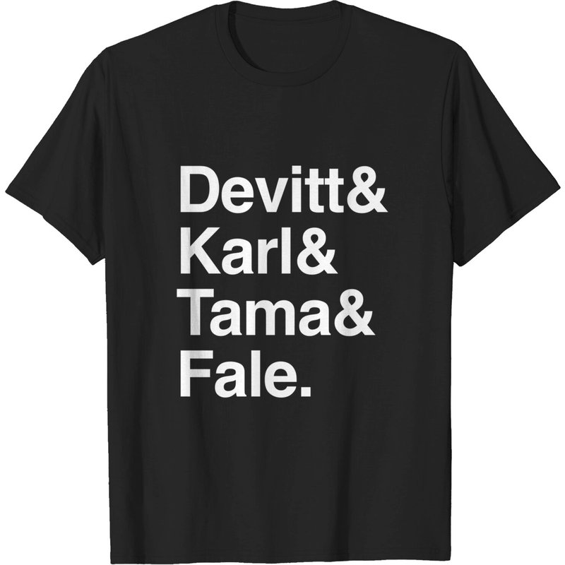 T-shirt pour hommes Helvetica List Bullet Club OG — T-shirts pour hommes