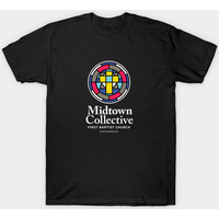 T-shirt pour hommes avec logo Midtown Collective - Noir