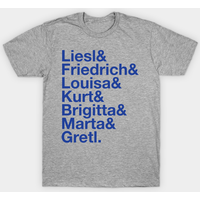 T-shirt pour hommes The Sound Of Music Noms Ampersand — T-shirts pour hommes