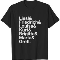 T-shirt pour hommes The Sound of Music en noir — T-shirts pour hommes