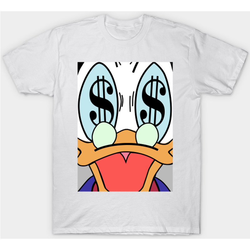 T-shirt pour hommes Duck Tales en noir — T-shirts pour hommes