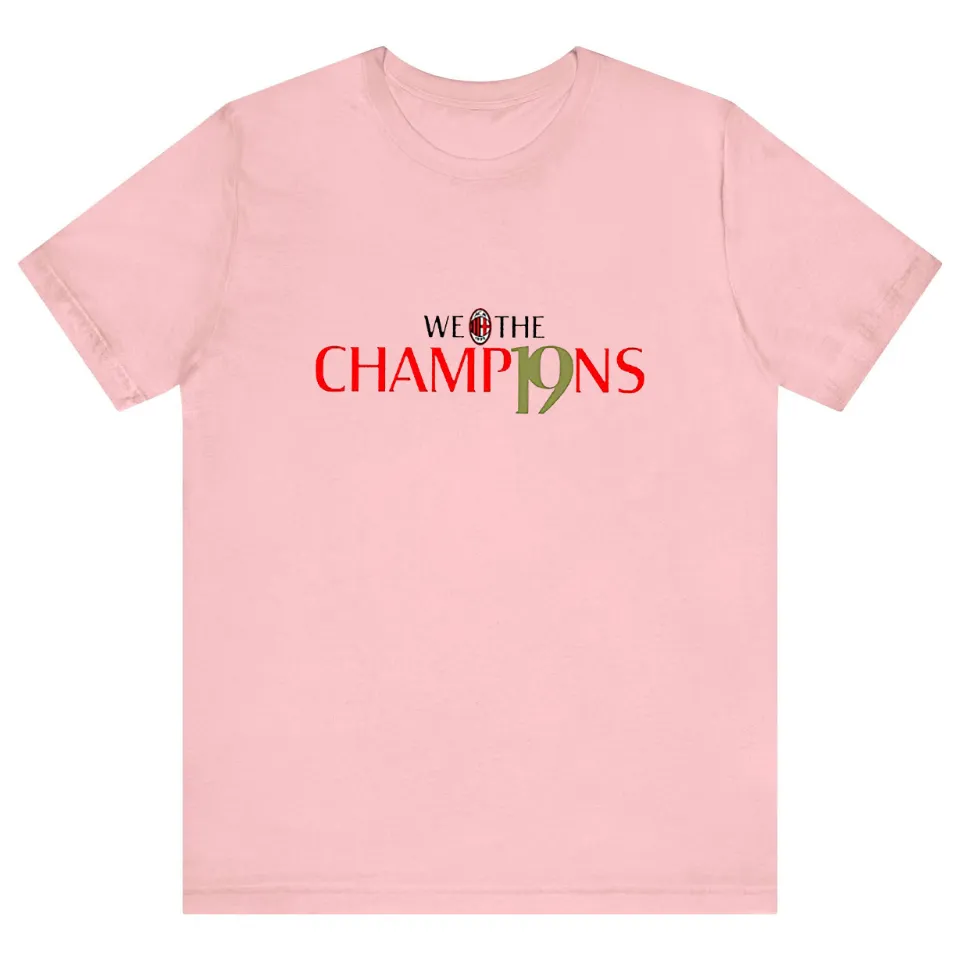 T-Shirt pour hommes AC Milan Champions Serie A 2022 — T-shirts pour hommes