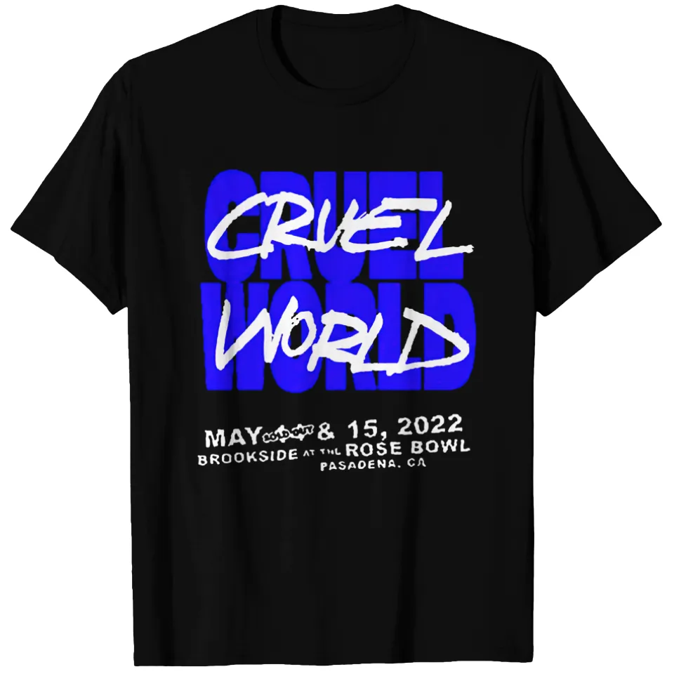 2 Sides - 2022 Music Festival Cruel World Cali Unisex T-Shirt