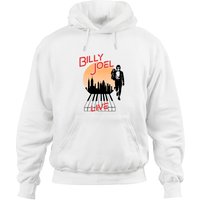 Billy Joel - Sweatshirts Unisex Live In The City — Sweats à capuche pour hommes