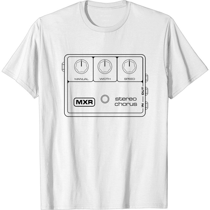 T-shirt Vintage Chorus Pédale d'Effets Guitare pour Hommes — T-shirts pour hommes