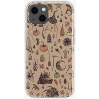Rustic Brown Cozy Crone iPhone Case