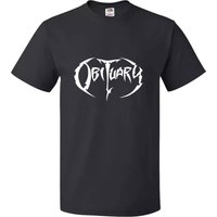 Obituary Unisex Band T-Shirt for Men in Black