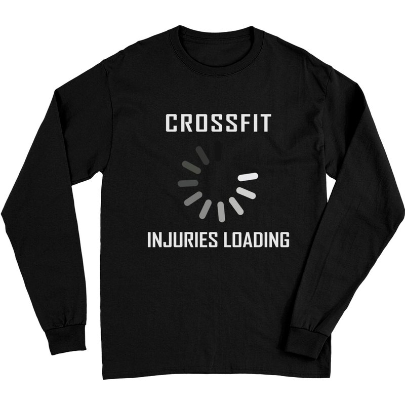 T-shirt à manches longues Crossfit Injuries Loading pour unisexe