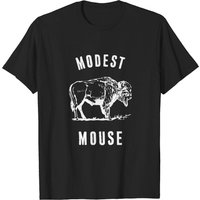 T-shirt Modest Mouse pour hommes en noir — T-shirts pour hommes