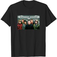 T-shirt Modest Mouse pour hommes en noir