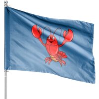 Drapeaux Lobster House - Impression Double Face pour Usage Extérieur — Drapeaux décoratifs
