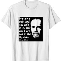 T-shirt pour hommes George Carlin en couleur royal — T-shirts pour hommes