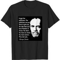 T-shirt George Carlin - T-shirt graphique humoristique pour hommes