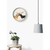 Dachshunds Love Clock for Wall Decor
