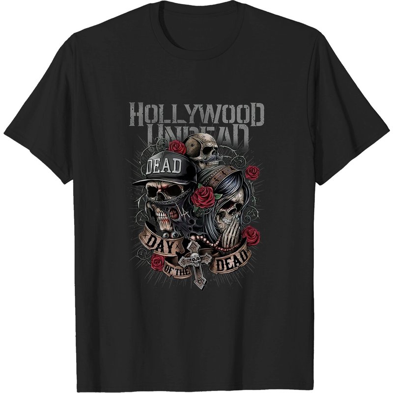 Hollywood Undead Men's T-Shirt in Black — Mens T Shirts