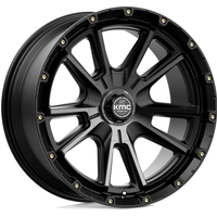 KMC Wheel KM100 Sync Black Gray Tinted - 20x9 - 6x135 - 0 Offset
