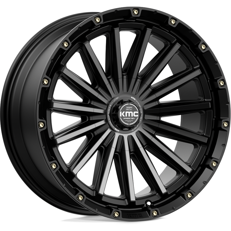 Jantes KMC KM102 Signal Noir Gris Teinté 20x9 6x135 — Roues et jantes