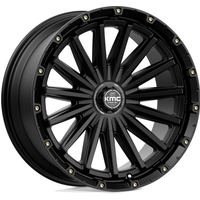 KMC Wheel KM102 Signal Satin Black 20x9 6x135 Bolt Pattern Rims