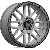 KMC KM535 Grenade Off-Road Gray and Black 20x9 Rims