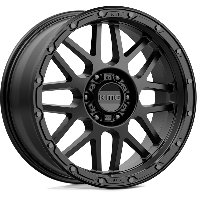KMC KM535 Grenade Off-Road Noir Mat Jantes 20x9 6x114.3 — Roues et jantes