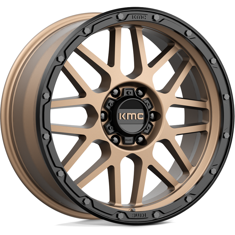 KMC KM535 Grenade Off-Road Matte Bronze 20x9 Rims 6x139.7 — Wheels & Rims