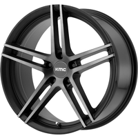 Roues KMC KM703 Monophonic Noir Satiné 20x10 5x114.3 45 Offset