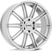 Roues KMC KM707 Channel Machined Silver 20x9 5x120