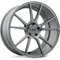 Roues KMC KM709 Flux Gray 20x10 5x114.3 Motif de boulons 40 Offset
