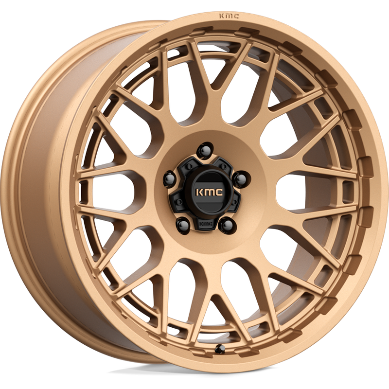 KMC Wheel KM722 Technic Bronze 20x9 5x127 Bolt Pattern 0 Offset — Wheels & Rims