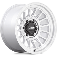 Roues KMC KM724 Impact OL Argent Machiné - 17x8.5 - 5x127