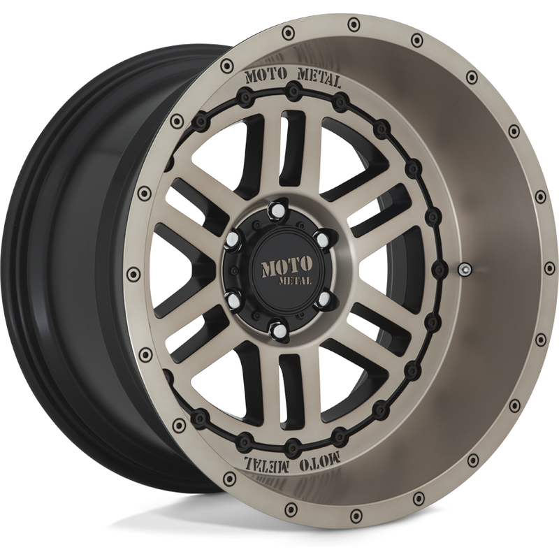 Moto Metal MO800 Deep SIX Black Bronze Tinted 20x10 Rims — Wheels & Rims