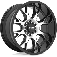 Moto Metal MO806 Gloss Black Machined Wheels - 20x10 -5x127 — Wheels & Rims