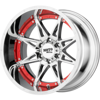 Roues Moto Metal MO993 Hydra Chrome 20x9 - Motif de boulon 6x114.3