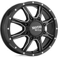 Moto Metal MO995 Black Milled Wheels - 20x8.5 - 8x165.1 Bolt Pattern — Wheels & Rims