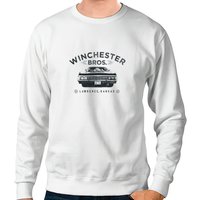 Sweatshirt Unisexe Winchester Bros Supernatural en Mélange Épais