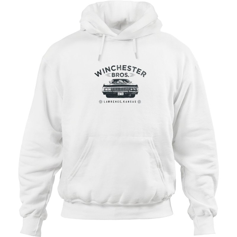 Hoodies Winchester Bros Supernatural pour Unisexe — Sweats à capuche pour hommes