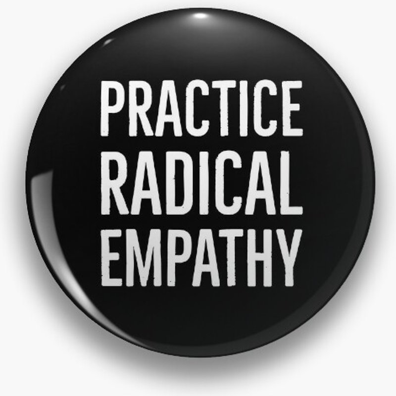 Épingle Pratique Empathie Radicale — Accessoires de mode