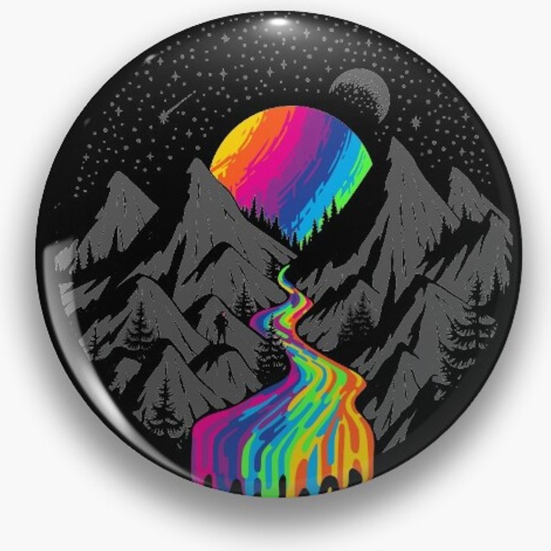 Cosmic River Pin — Fashion Accessories
