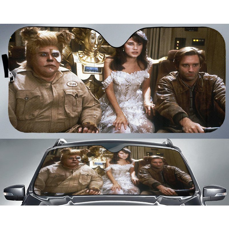 Spaceballs Car Sun Shade — Car Sun Shade