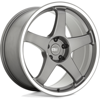 Roues Motegi Racing MR151 CS5 Gunmetal Mécanisé - 18x8.5